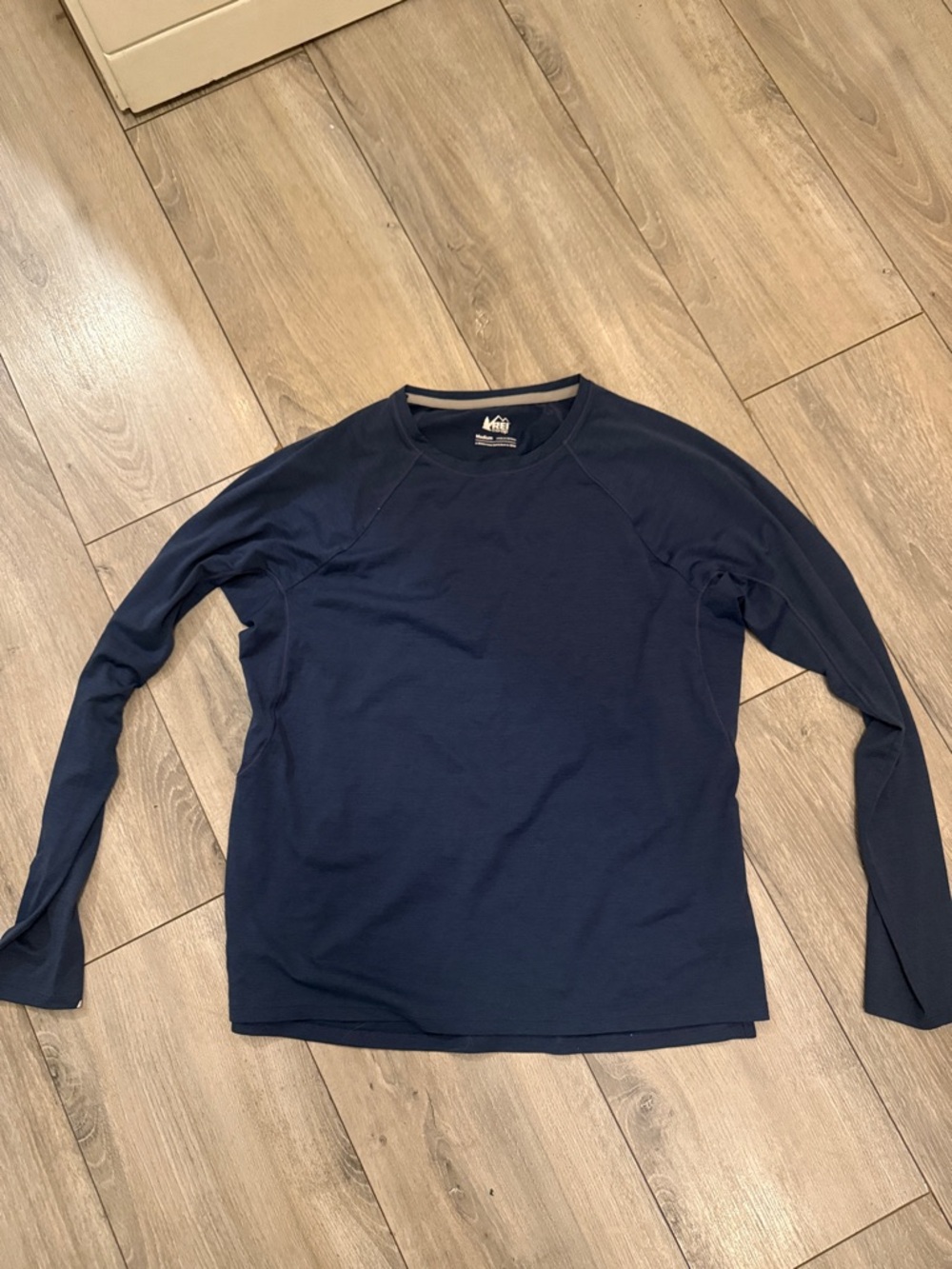REI Women’s Long-Sleeve Crew Shirt - Navy Blue